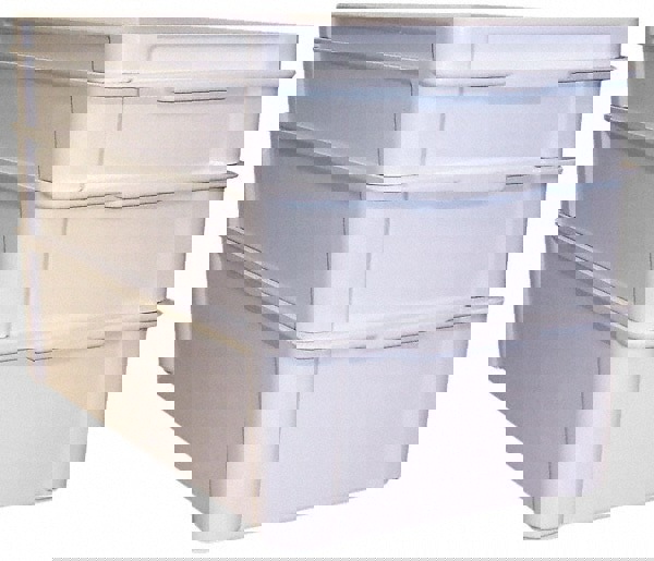 Fiberglass Storage Tote: 150 lb Capacity